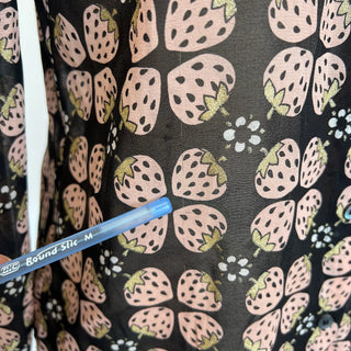 Chemise en soie fraises Red Valentino