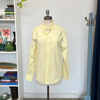 Chemise Oxford jaune Marmier