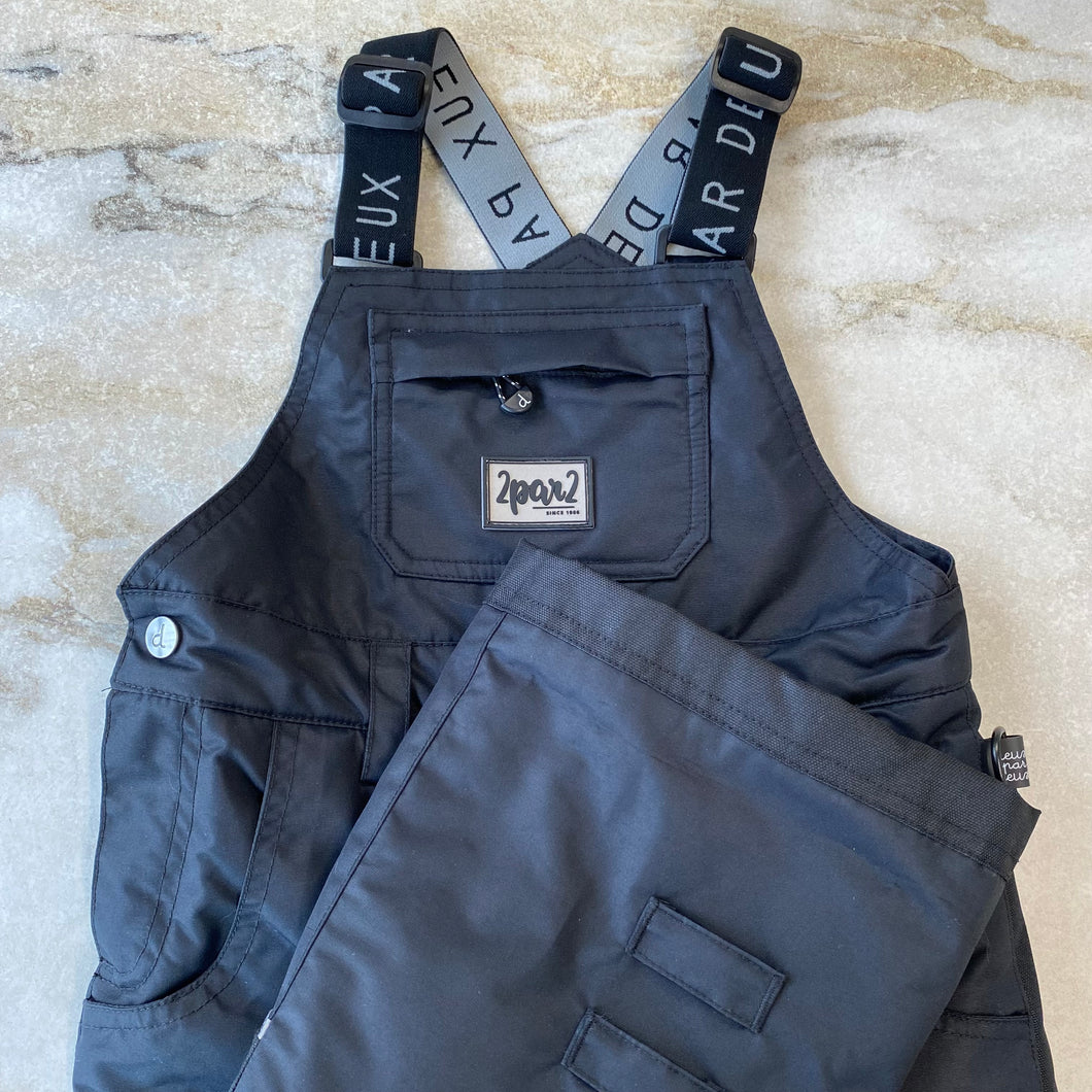 Pantalon de neige noir Deux par Deux 4 ans