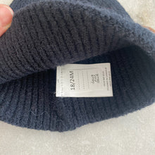 Charger l&#39;image dans la galerie, Tuque mi-saison tricot pour enfants Deux par Deux noir
