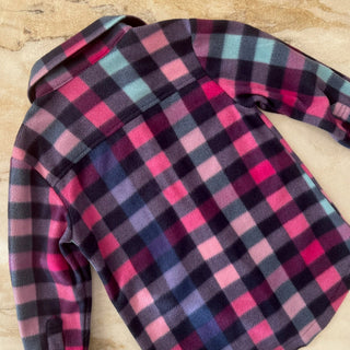 Veste chemise en polaire Deux par Deux 4 ans