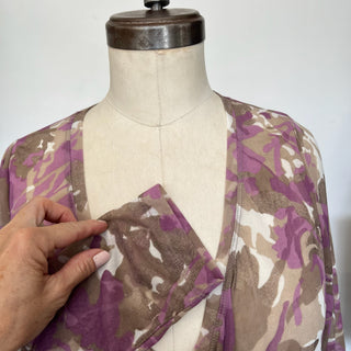 Blouse transparente Sandwich