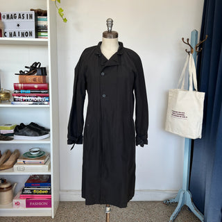 Manteau trench coat noir Raw