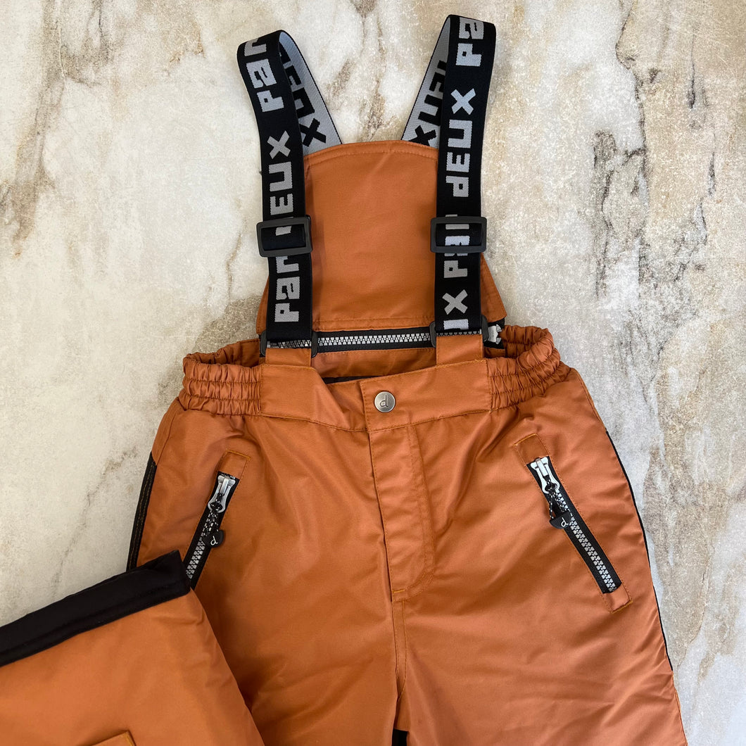 Pantalon de neige orange brulé Deux par Deux