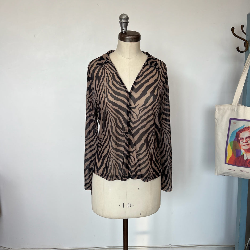 Blouse zébrée Next