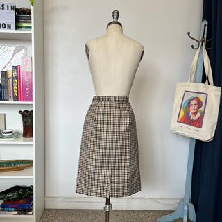 Jupe vintage carreauté Aquascutum London
