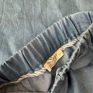Jupe en chambray Meemoza