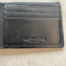 Charger l&#39;image dans la galerie, Portefeuille Coach noir
