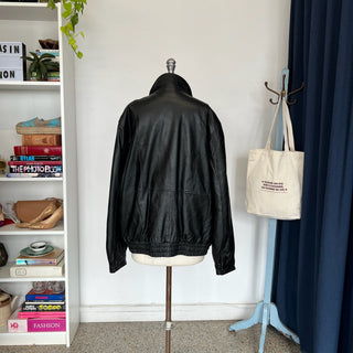 Manteau en cuir Chaps Ralph Lauren
