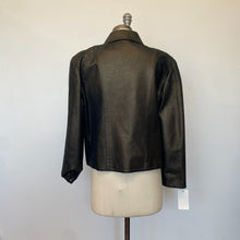 Charger l&#39;image dans la galerie, Manteau de cuir réversible Lavoie Morin cuir et fourrures
