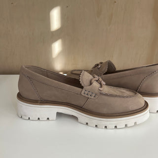 Chaussures loafers beige Caprice