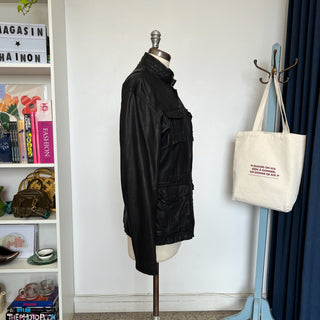 Manteau en cuir Armani Collezioni