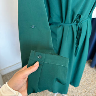 Robe verte Anastasia Annick