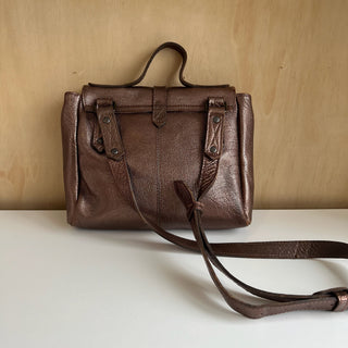 Sac bandoulière cuir cuivré Paul Marius