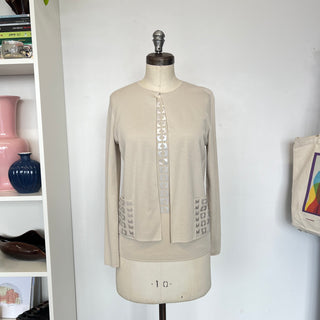 Chandail et camisole cachemire et soie Akris Punto