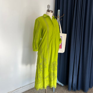 Robe verte Ellide Beatrice