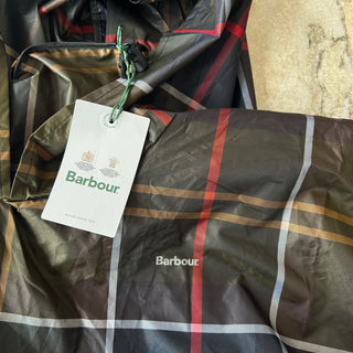 Manteau puncho imperméable Tartan Barbour