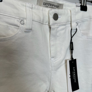 Pantalon taille haute coupe bootcut Lucy Liverpool