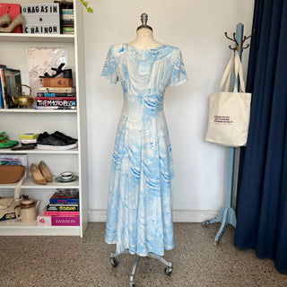 Robe en soie vintage Escada Margaretha Ley