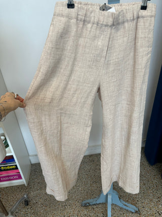 Pantalon en lin D. Exterior