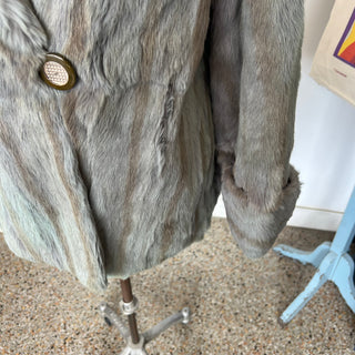 Manteau vintage en fourrure