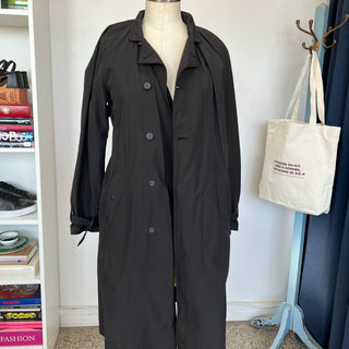 Manteau trench coat noir Raw