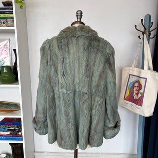 Manteau vintage en fourrure