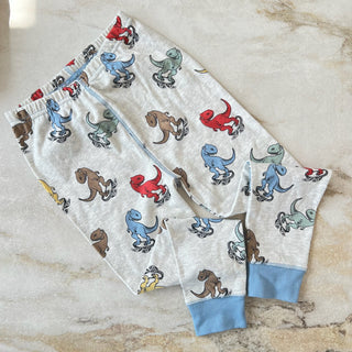 Pantalon leggings pyjama dinosaures Deux par Deux 4 ans