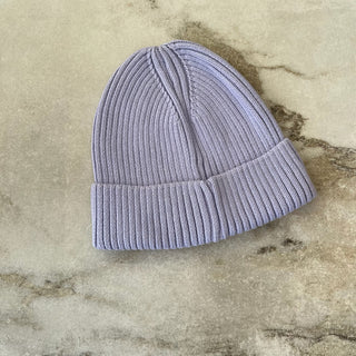Tuque mi-saison tricot mauve Deux par Deux 10/14 ans