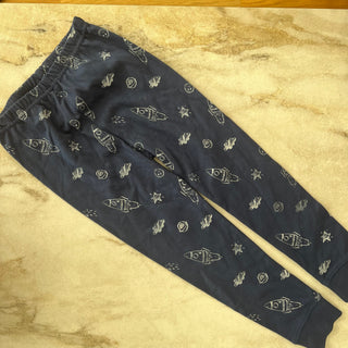 Pantalon leggings pyjama fusées Deux par Deux 4 ans