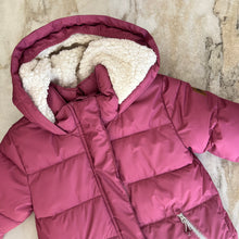 Charger l&#39;image dans la galerie, Manteau d&#39;hiver long rose Deux par Deux
