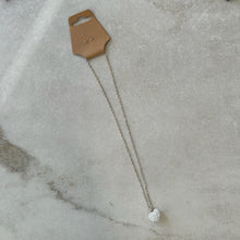 Charger l'image dans la galerie, Collier argent 925 coeur blanc
