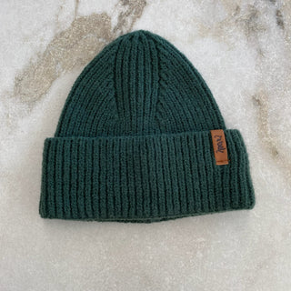 Tuque mi-saison vert Deux par Deux 10/14 ans