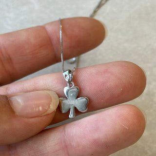 Collier trèfle argent 925 Solvar