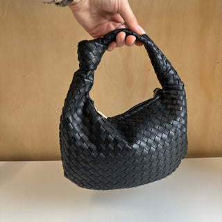 Sac à main cuir vegan Drew Melie Bianco