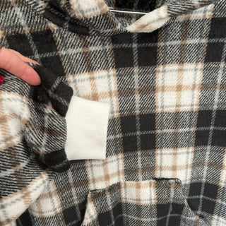 Couverture en peluche à capuche Deux par Deux 6/8 ans