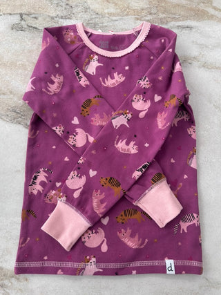 Chandail pyjama Deux par Deux 4 ans