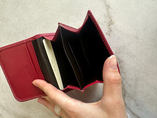 Portefeuille en cuir Lancel