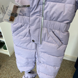 Ensemble d'hiver une pièce violet Deux par Deux 18 mois