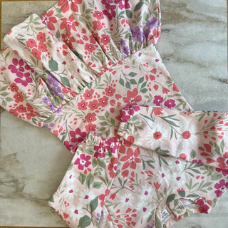 Robe tunique fleurie 6 ans Deux par Deux