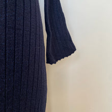 Charger l&#39;image dans la galerie, Robe Majestic Filatures Deluxe en tricot bleu scintillant
