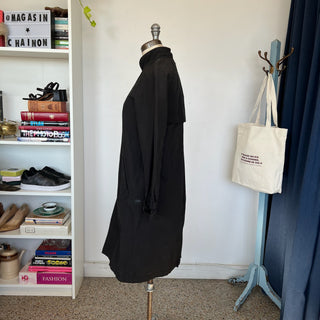 Manteau trench coat noir Raw