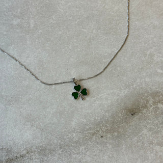 Collier trèfle argent 925 Solvar