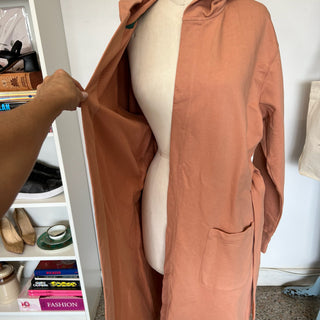 Robe de chambre unisexe à capuchon Ossington II Vallier