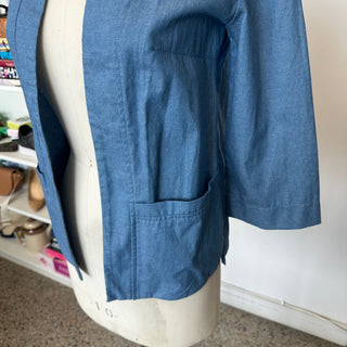 Veste ouverte denim Meemoza