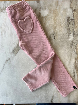 Pantalon corduroy poches cœurs Deux par Deux 4 ans