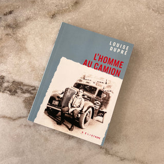 Livre L'homme au camion Louise Dupré