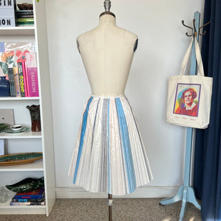 Jupe en soie Jil Sander Navy