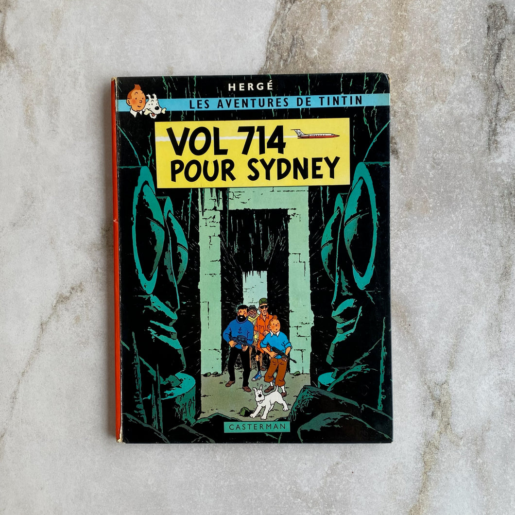 Bande-dessinée, Les Aventures de Tintin, Vol 714 Pour Sydney