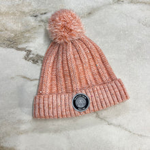 Charger l&#39;image dans la galerie, Tuque hiver rose saumon pour enfants Deux par Deux
